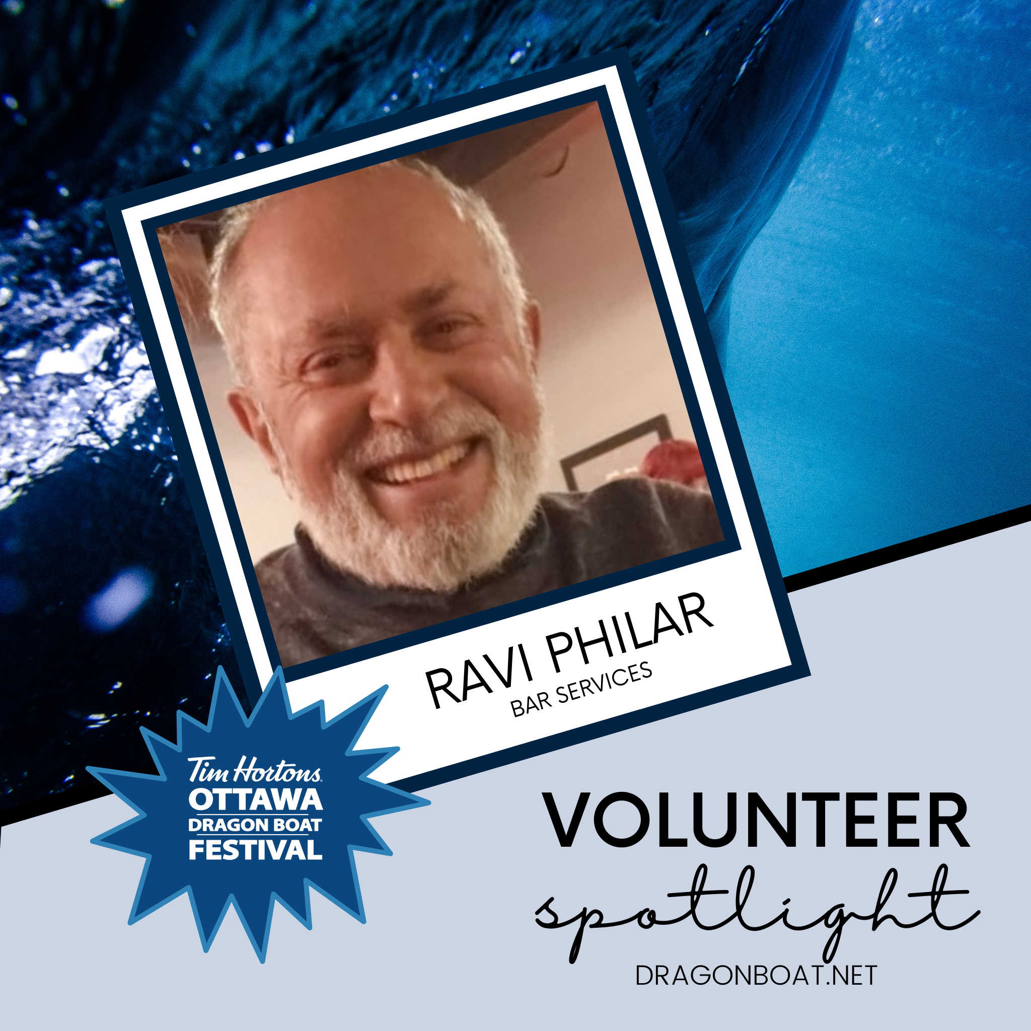 Volunteer Spotlight Ravi Philar